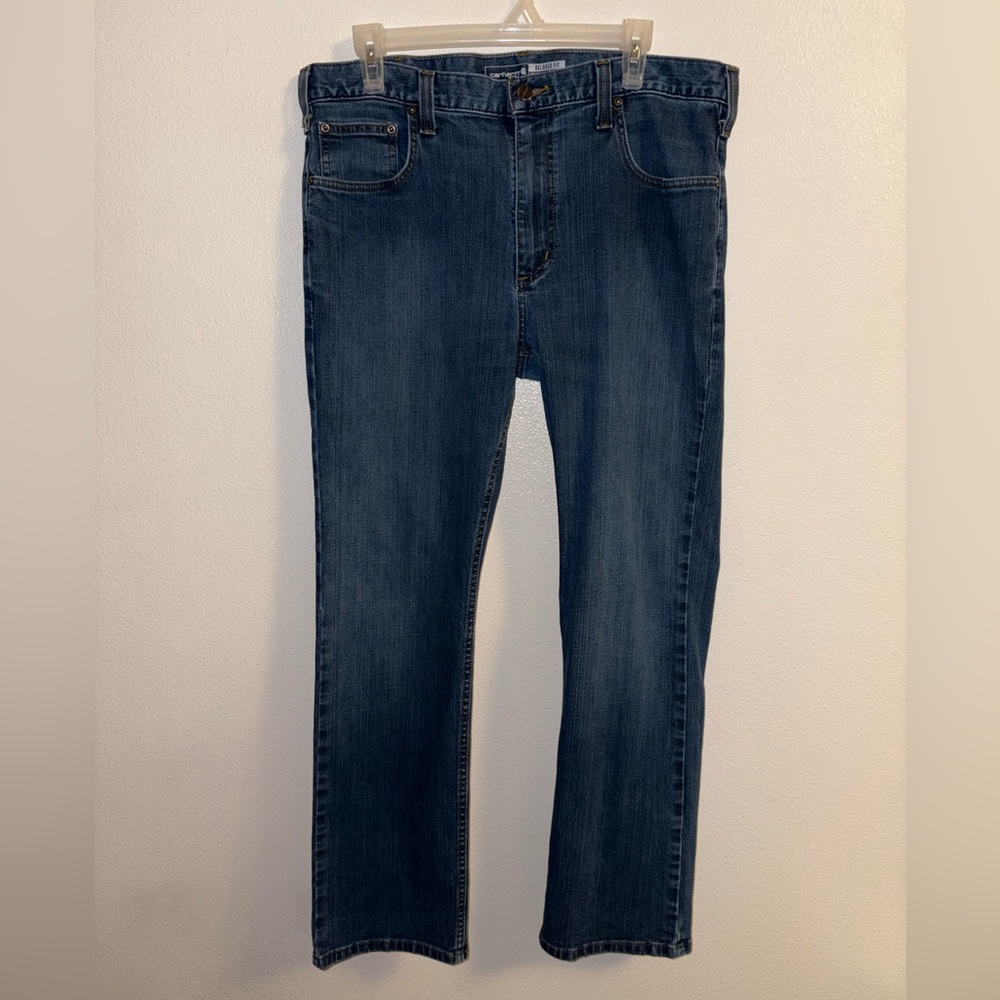 Carhartt Men's Relaxed Fit Rugged Flex Jeans Size 36 X 30